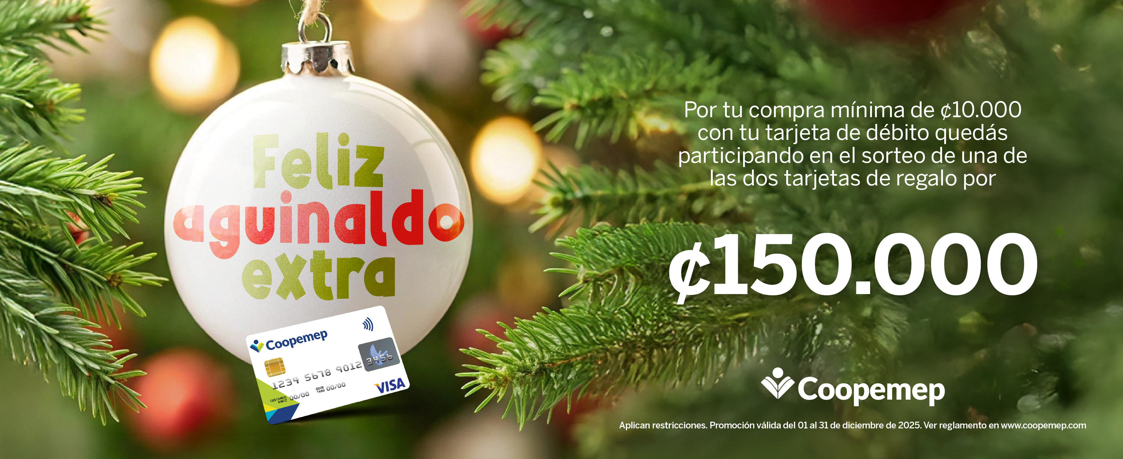 Promoción Tarjeta debito
